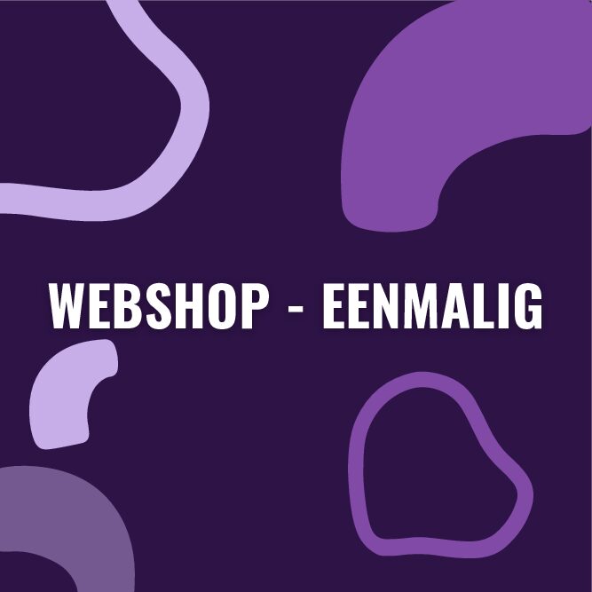 Webshop - Eenmalig